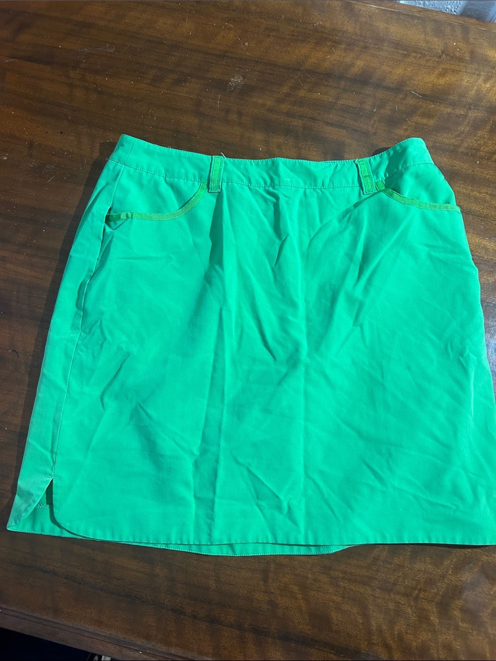 EP Pro Bright Green Mini Skirt